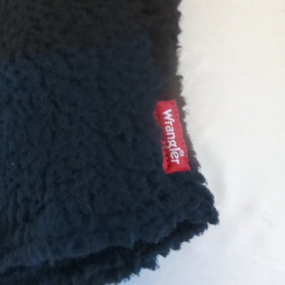 Wrangler Buffalo Check Fleece Shirt Jacket Size XL - Picture 5 of 7